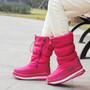 Winter Platform girls Boots Children Rubber anti-slip Snow Boots