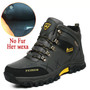 Brand Men Winter Snow Boots Warm Super Men High Quality Waterproof Leather Sneakers