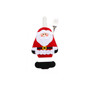 Santa Hat Reindeer Christmas Pocket Fork Knife Cutlery Holder