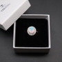 Colorful Opal Natural Gemstone Ring