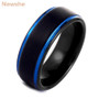 Men's Charm Wedding Band Tungsten Carbide Ring