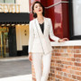 Professional Elegant Blazer Trousers Two-piece set Suits