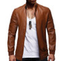 Men's Faux Leather Motorcycle Jackets