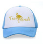 Flamingo Trucker Hat Gold Vinyl wedding party Bachelorette Baseball  team bride hats