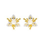 Crystal Flowers Earrings