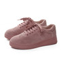 Genuine Leather Women Pink Sneakers Shoes