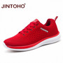 JINTOHO Brand Men Fashion Casual Men Shoes Cheap Men Sneakers Red/Black Breathable Shoes 2019 Male Sneakers Zapatillas Hombre