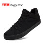 Sneakers Mens Canvas Shoes Fashion Cool Street Sneakers Breathable Men's Casual Shoes Male Brand Classic Black Sneakers KA241