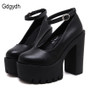 Gdgydh 2019 new spring autumn casual high-heeled shoes