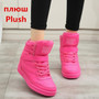 Women Casual Shoes Height Increased High Top Shoes