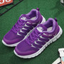 Women purple sneakers 2019 breathable mesh light walking casual shoes