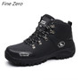 Men Waterproof Hiking Shoes Breathable Tactical Combat Army Boots