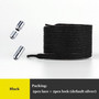 New Elastic Locking Shoelaces Flats No Tie Shoelace Quick Sneakers Locking Shoe laces