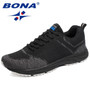 BONA New Arrival Popular Style Men Running Shoes Lace Up Sneakers