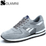 Genuine Leather Sneakers Mens Casual Shoes