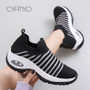 Platform Sneakers women Breathable Air Running shoes Chunky Sneakers