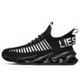 Men Shoes Fly Knit Mesh Breathable Light Weight Running Shoes