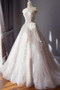 Ball Gown Off Shoulder Sweetheart Appliques Beading Tulle Wedding Dresses