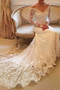 Charming V Neck Long Sleeves Off The Shoulder With Appliques Wedding Dress W398