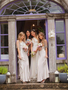 Elegant Grecian Mermaid Halter Wedding Party Long Pom Dresses, Bridesmaid Dress. AB1182