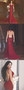 Red Mermaid Backless Sexy Party Elegant Evening Cocktail Prom Dress,PD0077