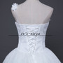 Free Shipping New 2016 Wedding dresses White Bride Wedding frocks Princess Fashon gowns Lace up Bridal Vestidos De Novia H48