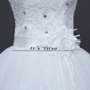 Free Shipping New 2016 White Wedding dresses Fashion Bride Wedding frocks Princess Wedding gowns Lace Sexy Vestidos De Novia H46