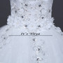 Free shipping New 2016 Wedding Dresses Sexy Lace White Wedding Ball Gowns Wedding Frocks Wedding Dress Vestidos De Novia H82