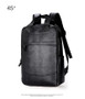 Fashion Men Waterproof PU Leather Travel Backpack