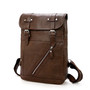 Vintage Designer Men Waterproof PU Leather Backpack