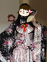 Japanese Kimono Vintage Original Tradition Silk Yukata Dress with Obi Sexy costumes