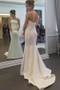 Ivory Strapless Sleeveless Backless Bridesmaid Dresses Mermaid Prom Dress