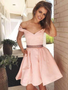 Gorgeous Sweetheart Neck A-line Knee Length Homecoming Dress M480