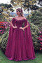 Elegant Off the Shoulder Chiffon With Flower Appliques Evening Dress Prom Dress P730