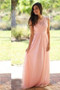 Pink Jewel Neck Sleeveless Prom Dress,A Line/Princess Appliques Evening Dress OMP39