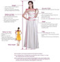 Pink Sheath Court Train Capped Sleeve Sheer Back Beading Prom Dress,Party Dress P156