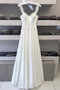 Simple Sweetheart Sleeveless Floor Length Lace Wedding Dresses W508