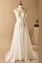 Beach Scoop Prom Dress,beading A-Line Chiffon Prom Gown,Fashion Style Sleeveless prom Dresses