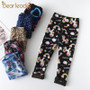 Bear Leader Girls Leggings Autumn and Winter Thicken Warm Girl Pants Kids Fashion Costume Children Girl Clothing for Winter 3-8T