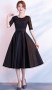 Spring New Long Sleeves Bridesmaid Evening Dress