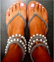 Summer Beach Beaded Clip Toe Sandals