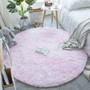 Fluffy Round Rug Carpets for Living Room Decor Faux Fur Rugs Kids Room Long Plush Rugs for Bedroom Shaggy Area Rug Modern Mats