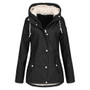 JAYCOSIN Women's Solid Rain Jacket Outdoor Plus Size Hoodie Waterproof Overcoat Lady Windproof Coat Sportswear Fashion Mujer