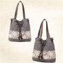 Ladies Canvas Totes Casual Large Portable Shopping Bag  Shoulder Bags