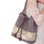 Ladies Canvas Totes Casual Large Portable Shopping Bag  Shoulder Bags
