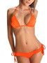 Swimwear women bikini 10 Colors Set Push-up Bandeau Bra Bandage Swimsuit