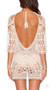 Hot Sale Long-sleeved lace blouse bikini sunscreen dress