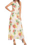 Sexy Printed Sleeveless Bohemia Beach Maxi Dress