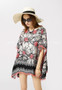 Print Loose Casual Beach Bikini Cover Up