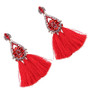 8 color Women s long earrings hanging drops tassels earring for Xmas bohemia party